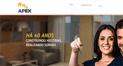 Desktop Screenshot of apex.com.br