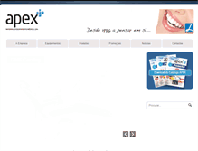 Tablet Screenshot of apex.pt