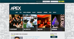 Desktop Screenshot of apex.org